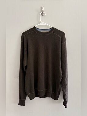 Raffi 100% Pure Cashmere Sweater Men’s Crewneck Sweater | Size L (EUR 52)